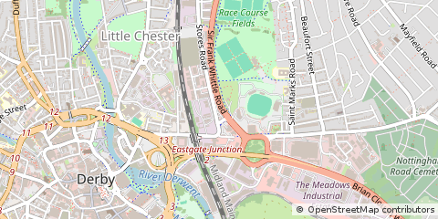 Map of Derby