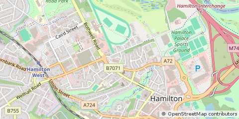 Map of Hamilton