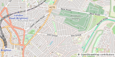 Map of Brighton