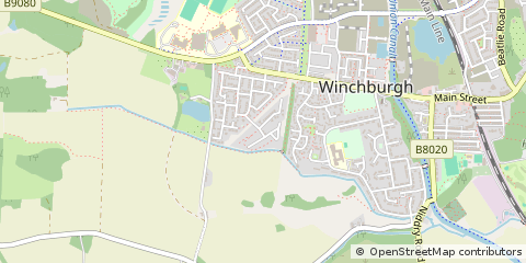 Map of Broxburn