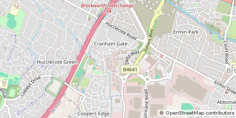 Map of Gloucester