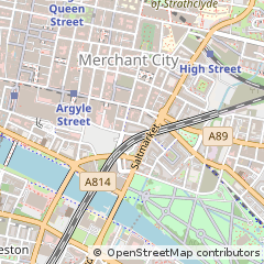 Map of Glasgow