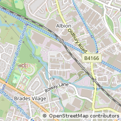 Map of Oldbury, West Midlands