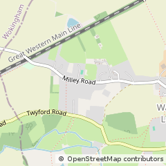 Map of Reading, Berkshire