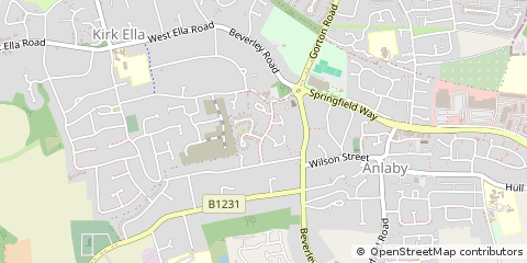 Map of Hull