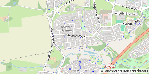 Map of Newcastle Upon Tyne