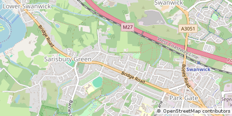 Map of Southampton