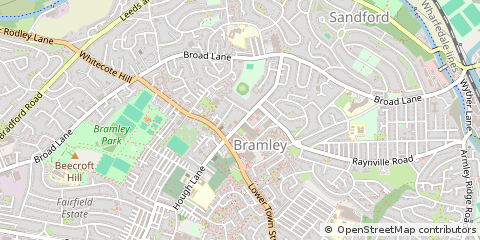 Map of Leeds