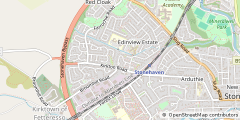 Map of Stonehaven