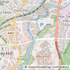 Map of Brierley Hill, West Midlands