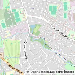 Map of Stockport