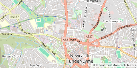 Map of Newcastle