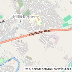 Map of Omagh, County Tyrone