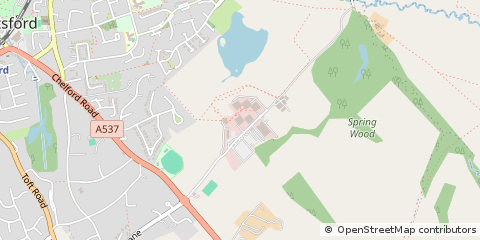 Map of Knutsford