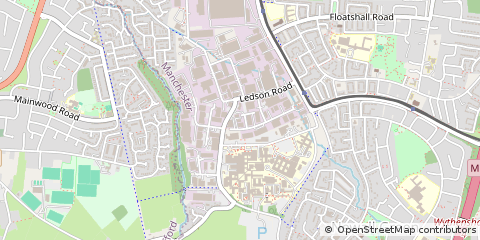 Map of Manchester