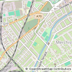 Map of Edinburgh, Midlothian