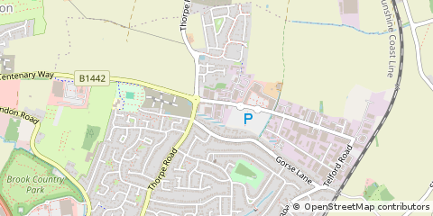 Map of Holland-on-SEA, Essex