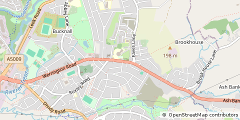 Map of Stoke-on-Trent