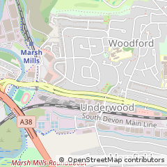 Map of Plymouth, Devon