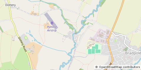 Map of Bridport, Dorset