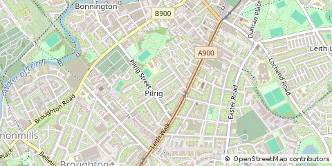 Map of Edinburgh