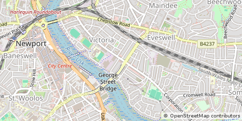 Map of Newport