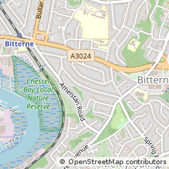 Map of Southampton, Hampshire