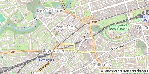 Map of Edinburgh
