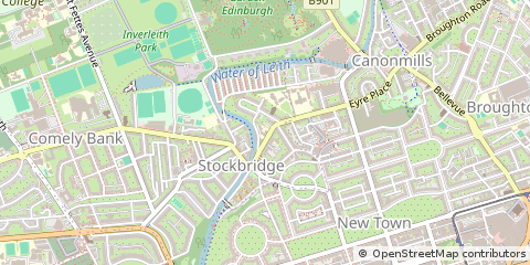 Map of Edinburgh