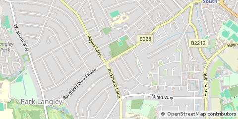 Map of Bromley