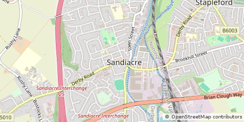 Map of Nottingham