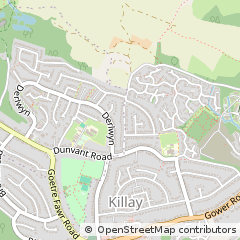 Map of Swansea
