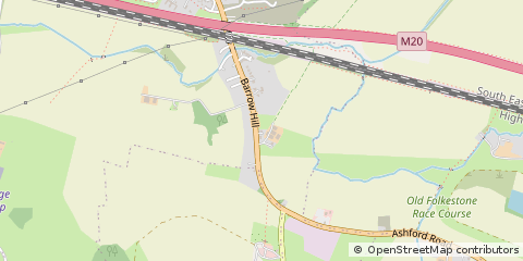 Map of Ashford, Kent