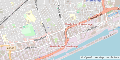 Map of Hull