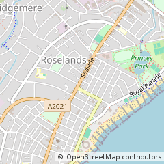 Map of Eastbourne, East Sussex