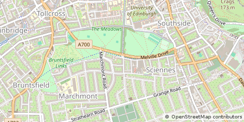 Map of Edinburgh
