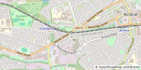 Map of Airdrie