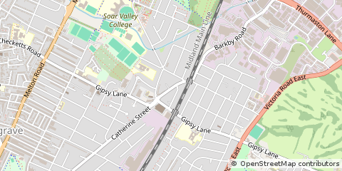 Map of Leicester