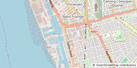 Map of Liverpool