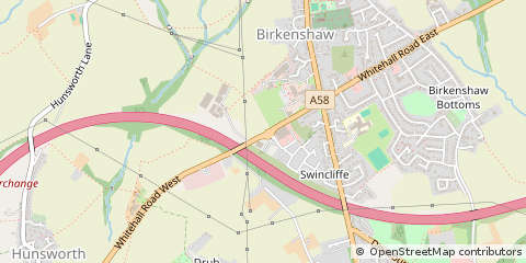 Map of Bradford
