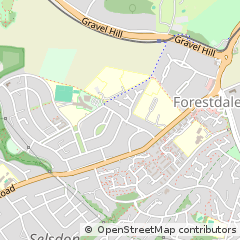 Map of South Croydon, Surrey