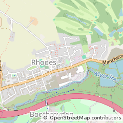 Map of Manchester, Greater Manchester