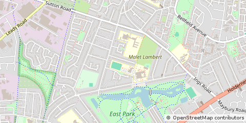 Map of Hull