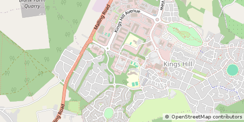 Map of West Malling