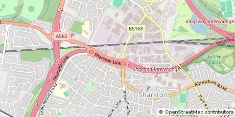 Map of Manchester