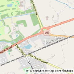 Map of Ballyclare, County Antrim