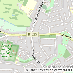 Map of Solihull