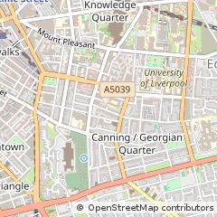 Map of Liverpool