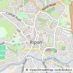Map of Ripon, North Yorkshire