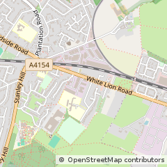 Map of Amersham, Buckinghamshire